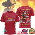 Puss In Boots x Tampa Bay Buccaneers T Shirt Fear Me If You Dare Football Gear - Limotees LLC