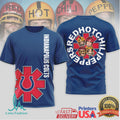 Indianapolis Colts Official NFL Red Hot Chilli Peppers 3D Shirt - Limotees LLC