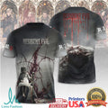 Resident Evil 9 Requiem Blood Drip Gothic Horror Video Game Fan Apparel T Shirt - Limotees LLC