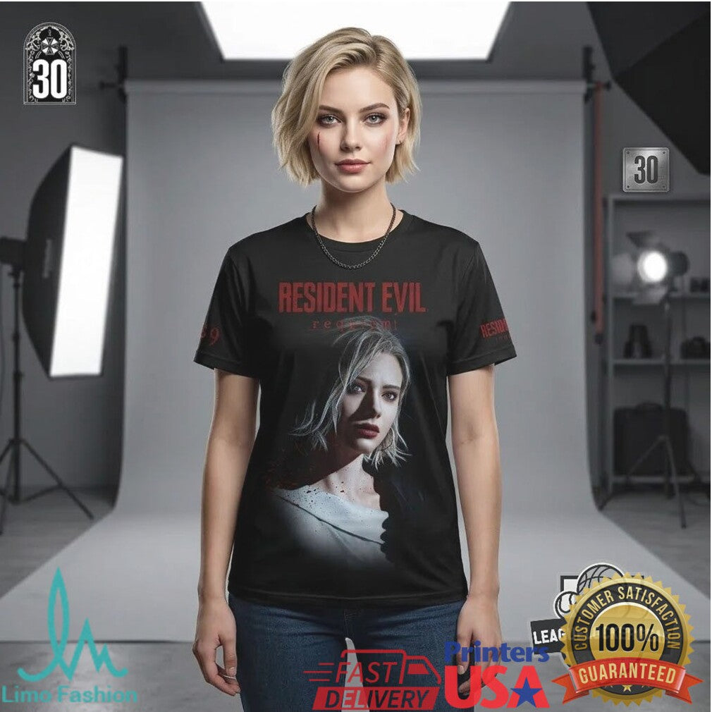 Resident Evil Requiem 30th Anniversary Horror Game T Shirt - Limotees LLC