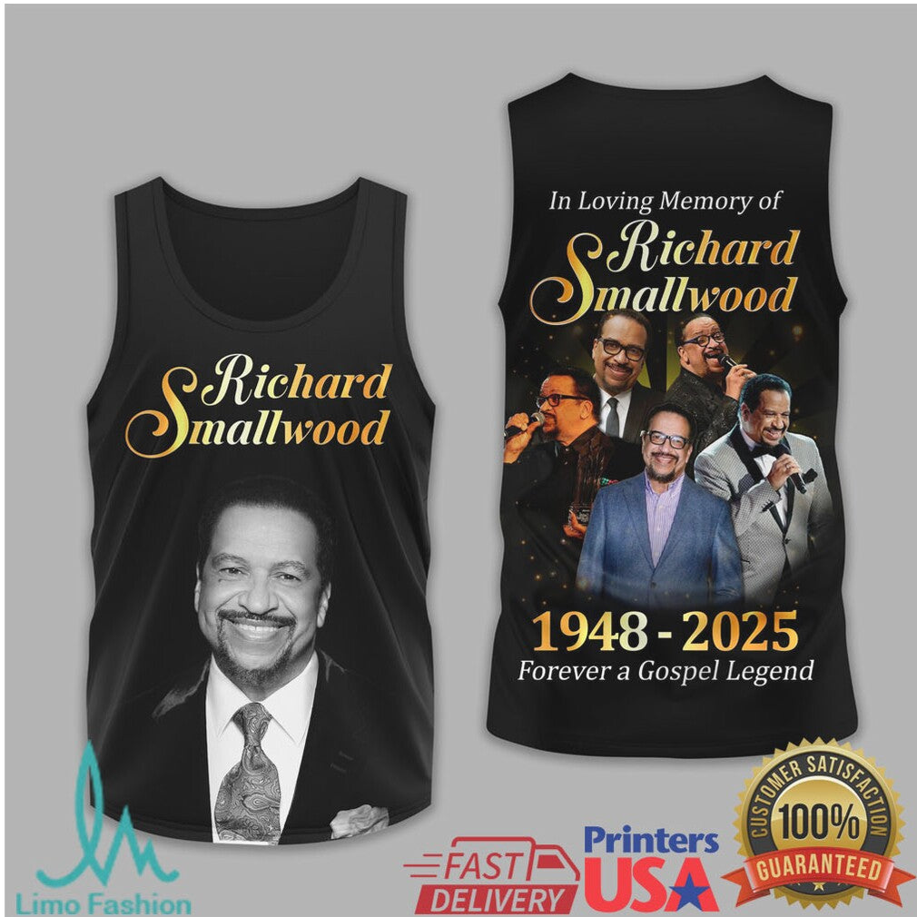 Richard Smallwood In Loving Memory 1948 2025 Gospel Legend Tribute Shirt - Limotees LLC