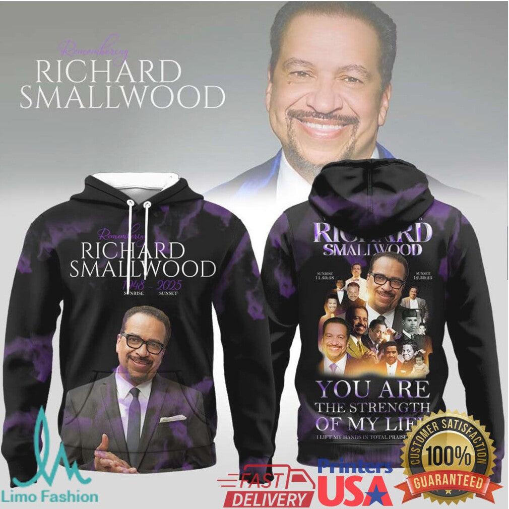 Richard Smallwood Tribute “Strength Of My Life” Memorial t shirt & Tee - Limotees LLC