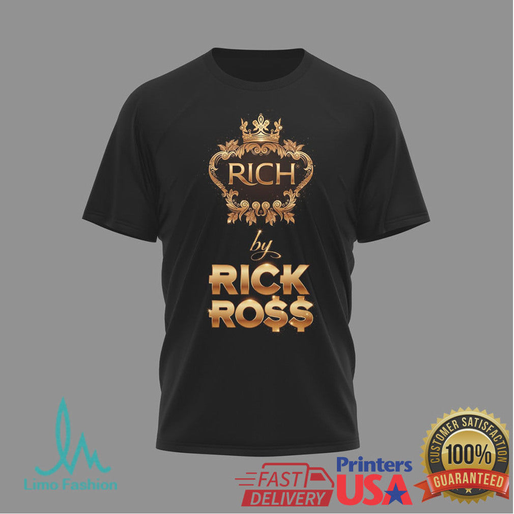Rick Ross Port of Miami 20th Anniversary Tour T Shirt Rich by Rick Ross - Limotees LLC