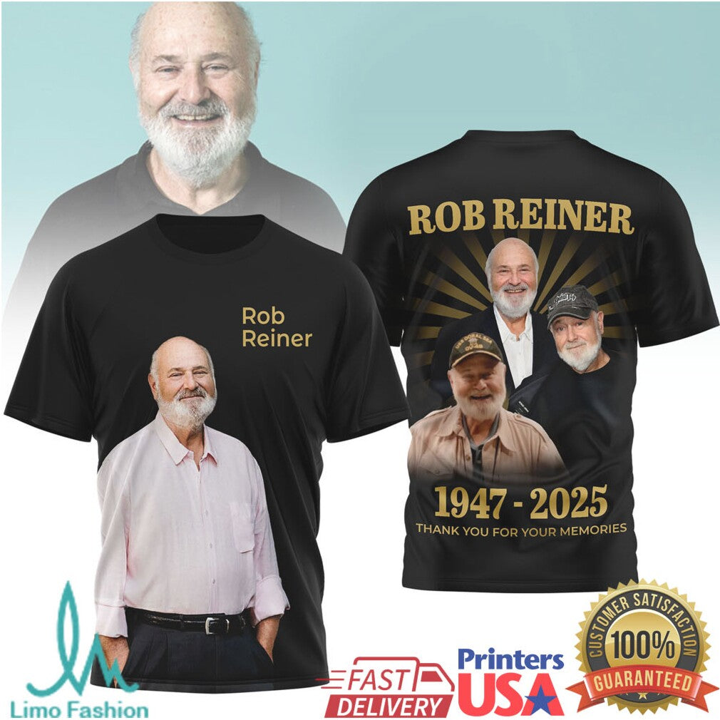 Rob Reiner Memorial Tribute 1947 2025 “Thank You For Your Memories” T Shirt - Limotees LLC