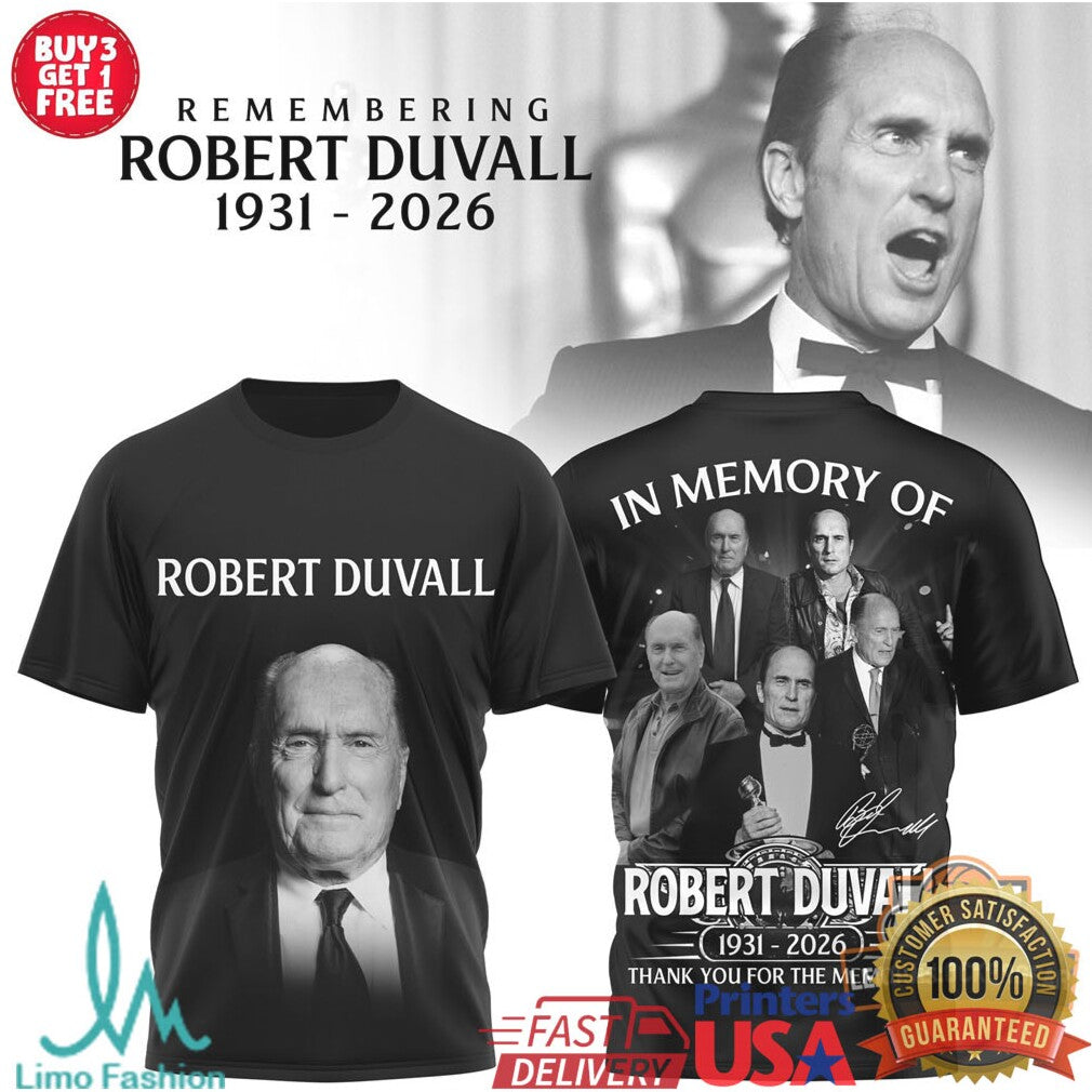 Robert Duvall Remembering 1931 2026 In Memory Of Tribute T Shirt - Limotees LLC