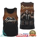 Sabaton Legends On Tour 2026 Heavy Metal All Over Print T Shirt & Tank Top