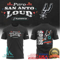 San Antonio Spurs 2026 Playoffs “Puro San Anto” Colorful Back Print T Shirt - Limotees LLC