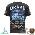 San Francisco 49ers Drake Iceman Hip Hop Music T Shirt - Limotees LLC