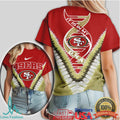 San Francisco 49ers It Is In My DNA Football Fan Graphic T Shirt - Limotees LLC