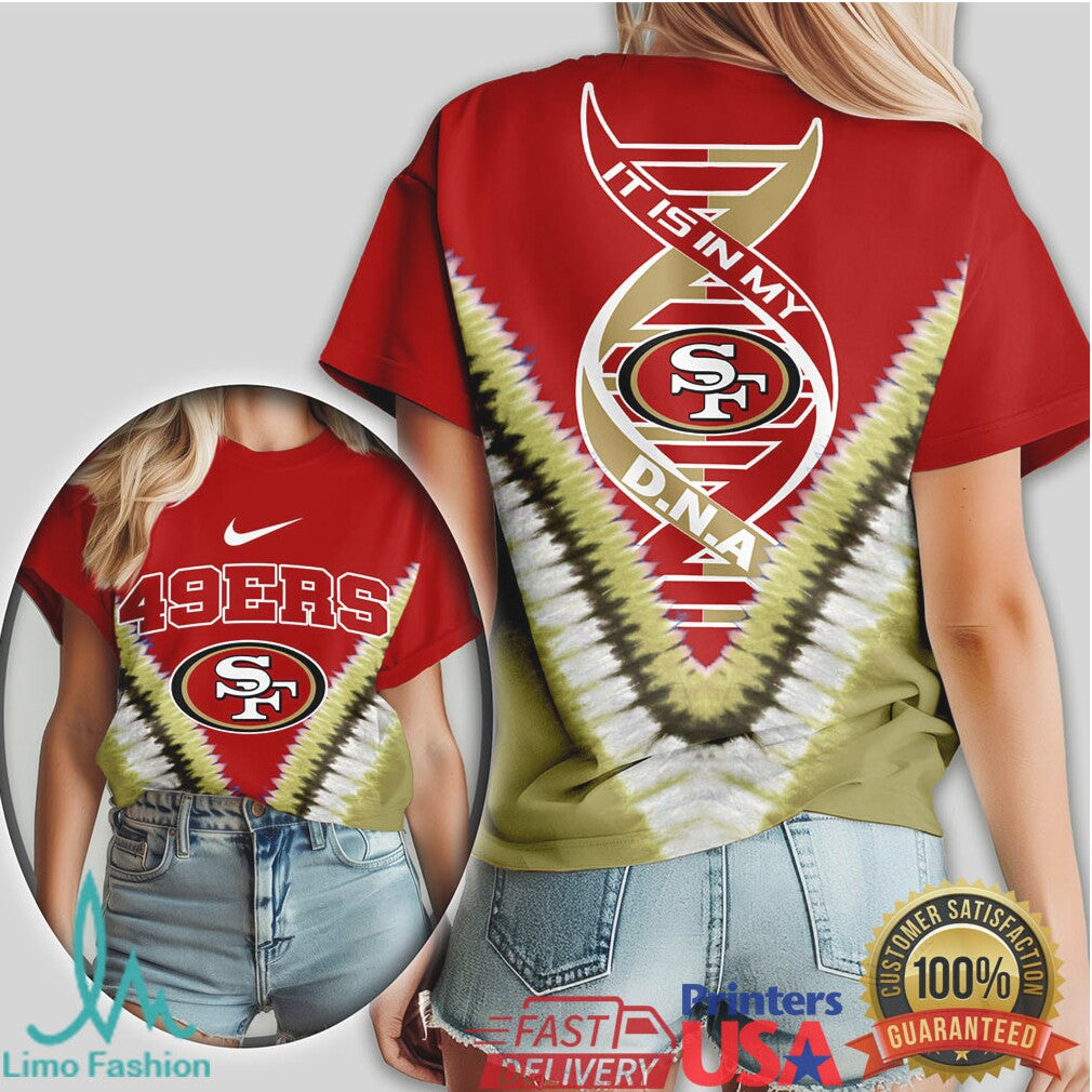 San Francisco 49ers It Is In My DNA Football Fan Graphic T Shirt - Limotees LLC