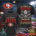 San Francisco 49ers Mechanic Skull Pistons T Shirt - Limotees LLC