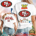 San Francisco 49ers Toy Story Friends Custom NFL Graphic Shirt - Limotees LLC