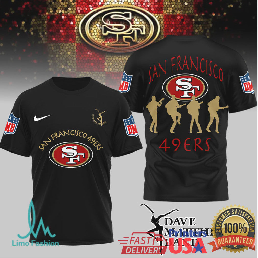 San Francisco 49ers x Dave Matthews Band Collaboration Style Tee - Limotees LLC