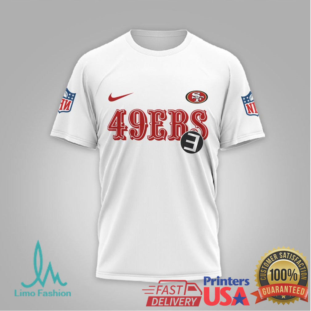 San Francisco 49ers x Eminem Slim Shady Graphic Fan T Shirt