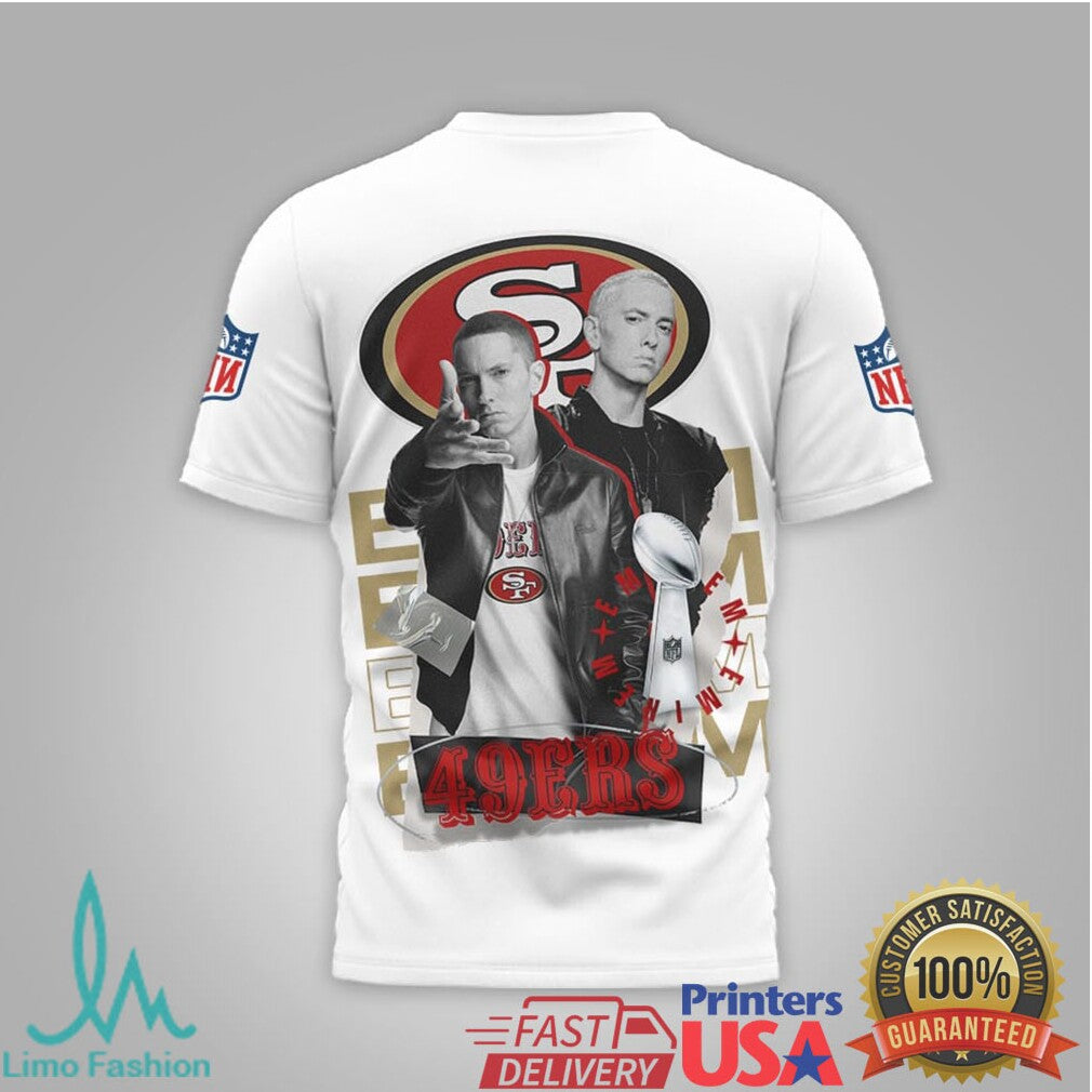 San Francisco 49ers x Eminem Slim Shady Graphic Fan T Shirt