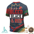 San Francisco Football Juneteenth Freedom Day Bleed Red T Shirt - Limotees LLC