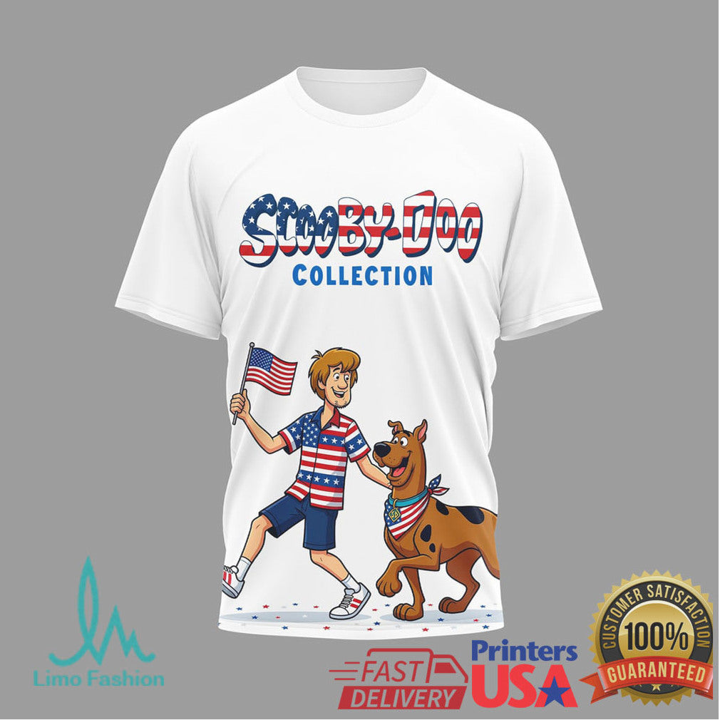 Scooby Doo Mystery Inc. United States of America 250th Anniversary T Shirt