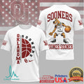 Scooby Doo Oklahoma Sooners Basketball Boomer Sooner T Shirt - Limotees LLC