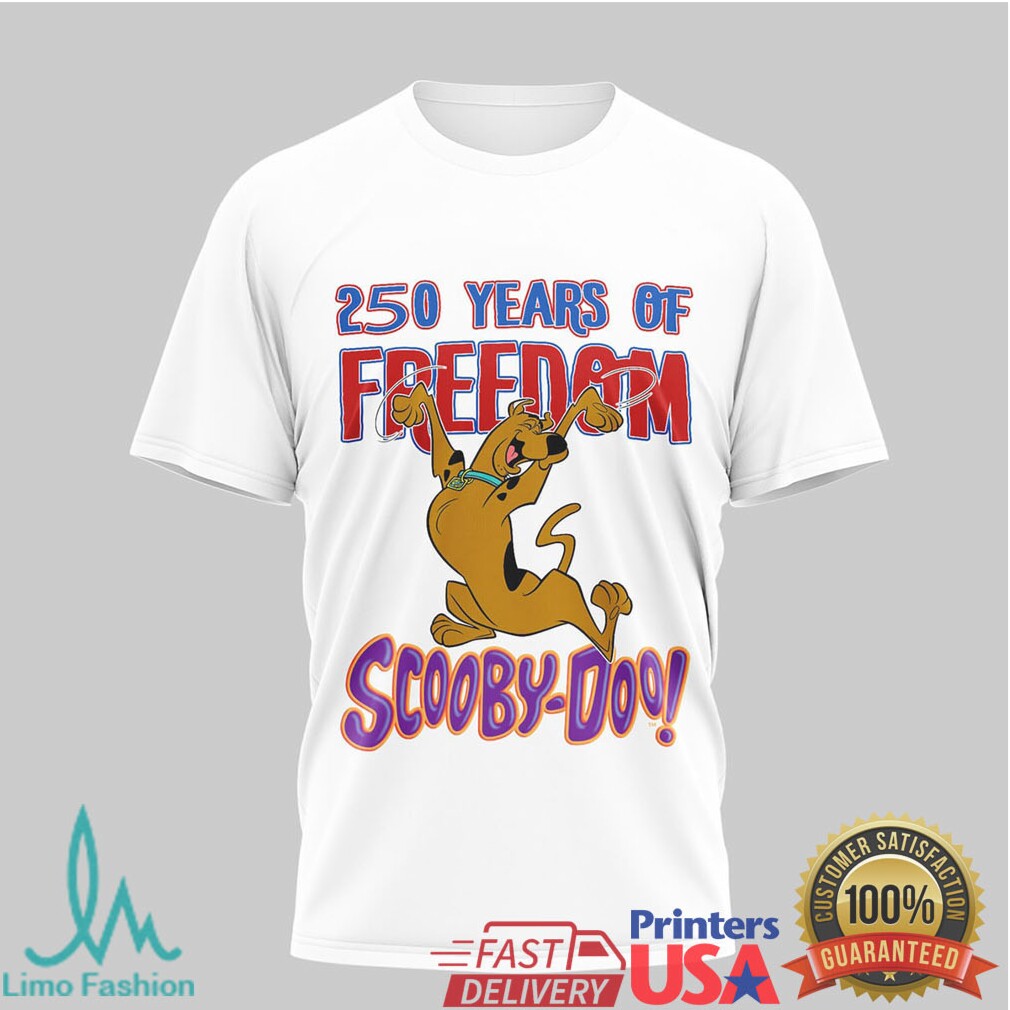 Scooby Doo & Shaggy 250 Years of Freedom America 250th 4th of July T Shirt - Limotees LLC