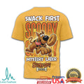 Scooby Doo Snack First Mystery Later Cartoon Graphic T Shirt - Limotees LLC