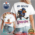 Scooby Doo x Edmonton Oilers NHL Hockey Fan T Shirt - Limotees LLC
