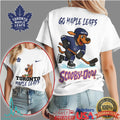 Scooby Doo x Toronto Maple Leafs NHL Hockey Fan T Shirt - Limotees LLC