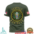 Seattle Mariners U.S. Army Military Appreciation Night Olive T Shirt - Limotees LLC