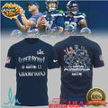 Seattle Seahawks 2X Super Bowl Champions LIX Commemorative Navy Hoodie - Limotees LLC