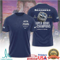 Seattle Seahawks 2X Super Bowl Champions Ring & Trophy Apparel Collection - Limotees LLC