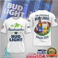 Seattle Seahawks Bud Light Kinda Guy Girl Tshirt Hoodie - Limotees LLC