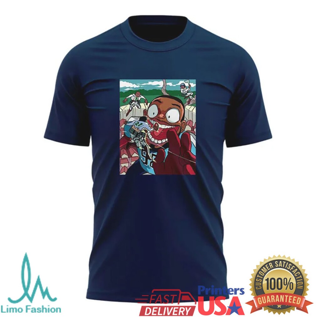 Seattle Seahawks Cartoon Titan Graphic T Shirt and - Limotees LLC