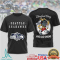 Seattle Seahawks I Bring Good Tidings and Bad Omens Krampus T Shirt - Limotees LLC