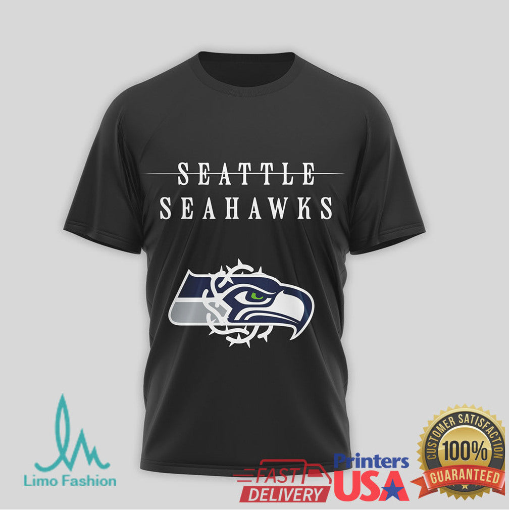 Seattle Seahawks I Bring Good Tidings and Bad Omens Krampus T Shirt - Limotees LLC