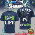 Seattle Seahawks Official NFL Built on Loyalty For Life 3D Shirt - Limotees LLC