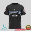 Seattle Seahawks Official NFL Happy New Year 2026 3D Shirt