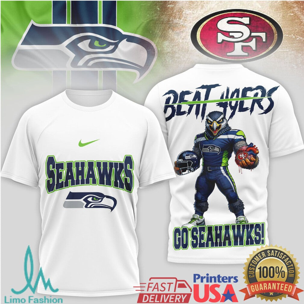 Seattle Seahawks vs San Francisco 49ers Go Seahawks Fan Shirt - Limotees LLC