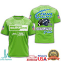 Seattle Seahawks x Bud Light Pride Beer Lovers 3D All Over Print T Shirt - Limotees LLC