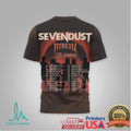 Sevendust x Atreyu “Fire From The Gods” 2024 American Adrenaline Tour T Shirt - Limotees LLC