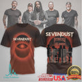 Sevendust x Atreyu Fire From The Gods 2026 Tour Merchandise Shirt - Limotees LLC