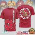 Tampa Bay Buccaneers Official NFL Red Hot Chilli Peppers 3D Shirt - Limotees LLC