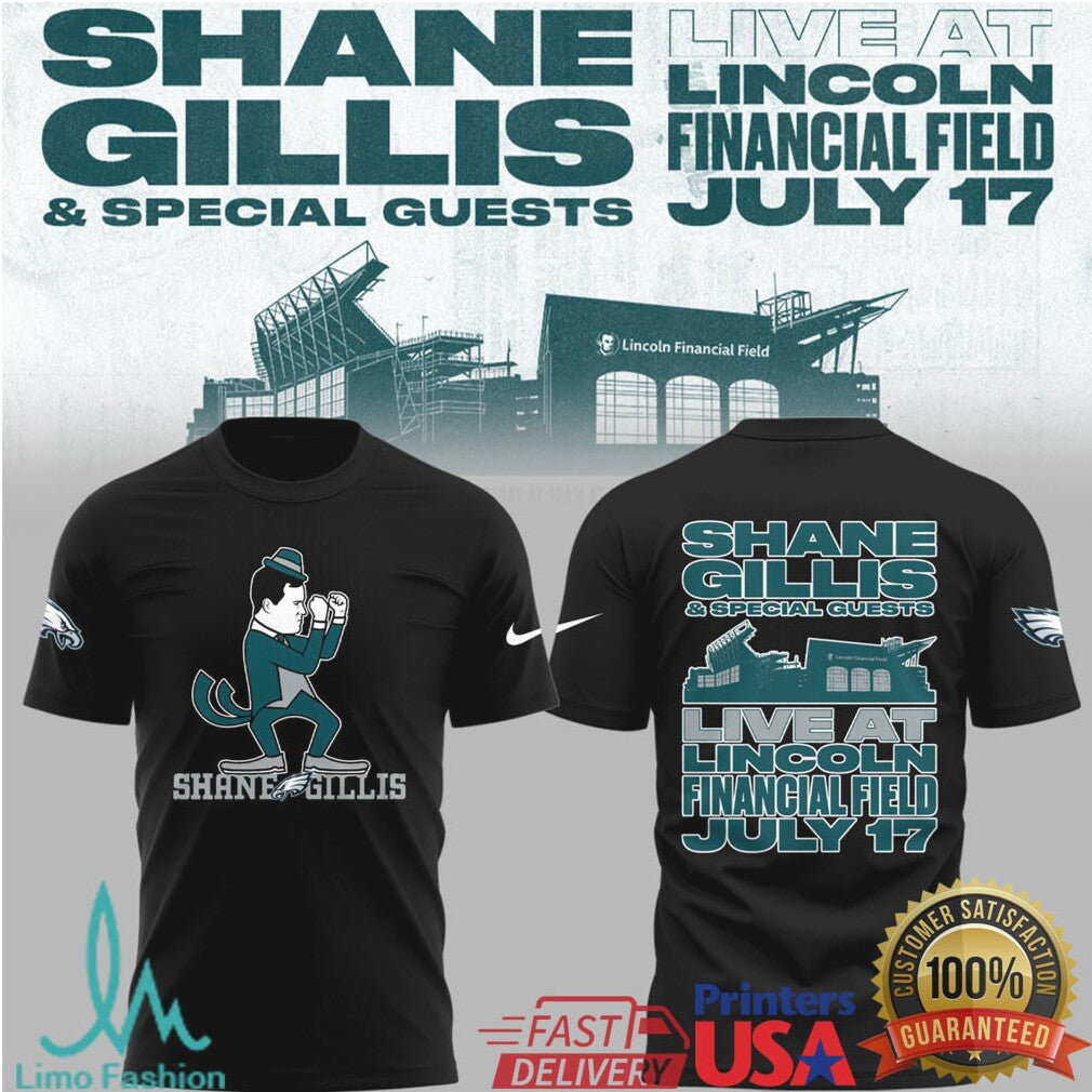 Shane Gillis Live at Lincoln Financial Field July 17 Comedy Tour Shirt - Limotees LLC