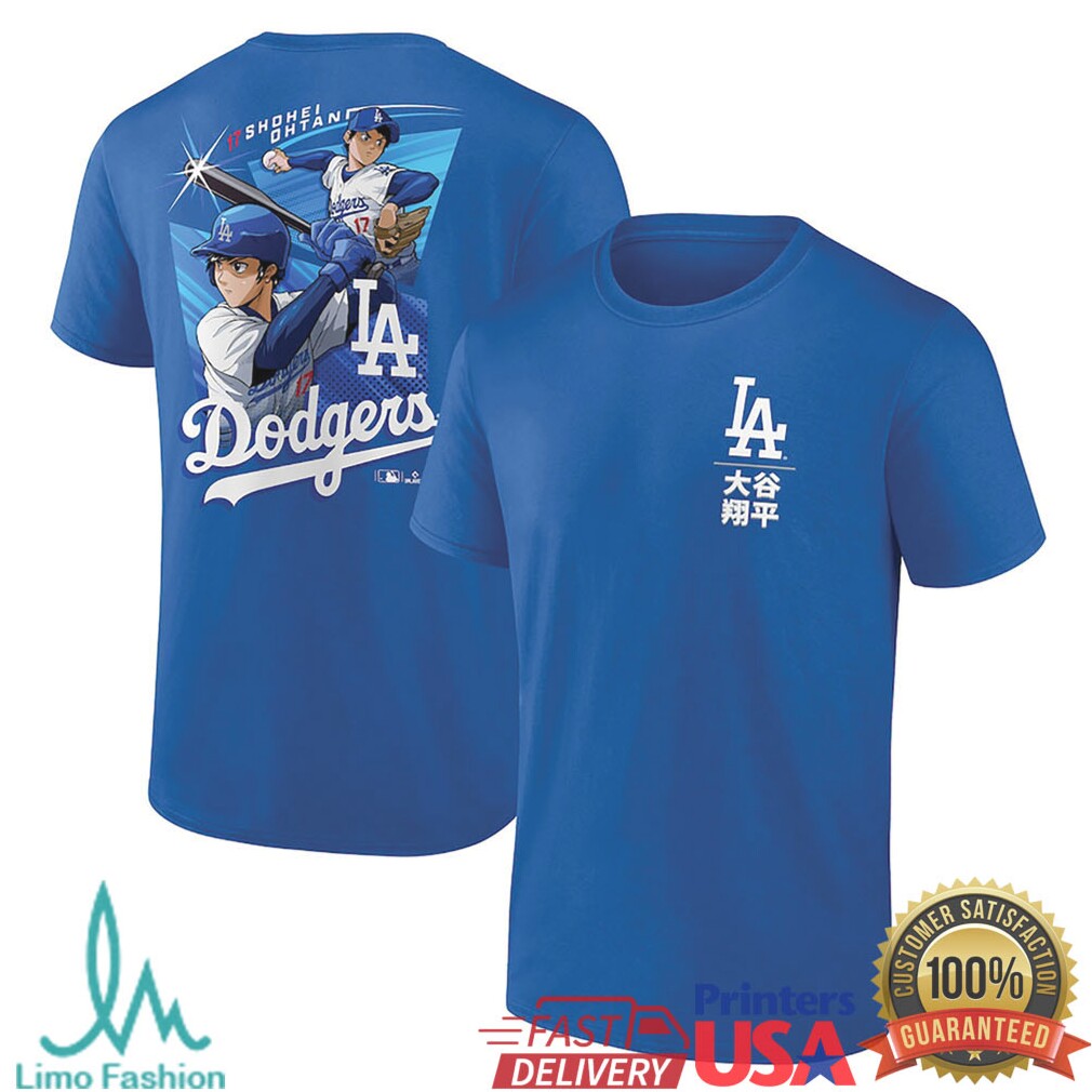 Shohei Ohtani LA Dodgers Anime Style Graphic T Shirt - Limotees LLC