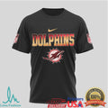 Slayer Band Miami Dolphins Nfl Mashup Shirt - Limotees LLC