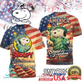 Snoopy Liberty 250 Years of America Freedom 4th of July T Shirt - Limotees LLC