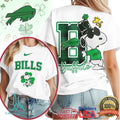 Snoopy Lucky Clover Buffalo Bills St. Patrick's Day T Shirt - Limotees LLC