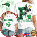 Snoopy New England Patriots St. Patrick's Day Lucky Leprechaun Shirt - Limotees LLC