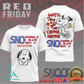 Snoopy RED Friday “Until They All Come Home” Patriotic Collection T Shirt - Limotees LLC