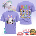 Snoopy The Beagles Happy Easter Abbey Road Parody T Shirt - Limotees LLC