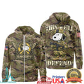 Snoopy U.S. Army Camo “This We'll Defend” Military T Shirt - Limotees LLC