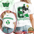 Snoopy Washington Commanders St. Patrick's Day Clover T Shirt - Limotees LLC